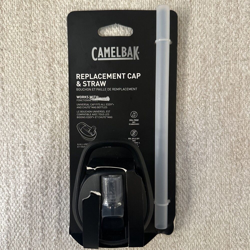 Camelbak Replacement Eddy + Cap & Straw For Eddy+ and Chute Mag Bottles New